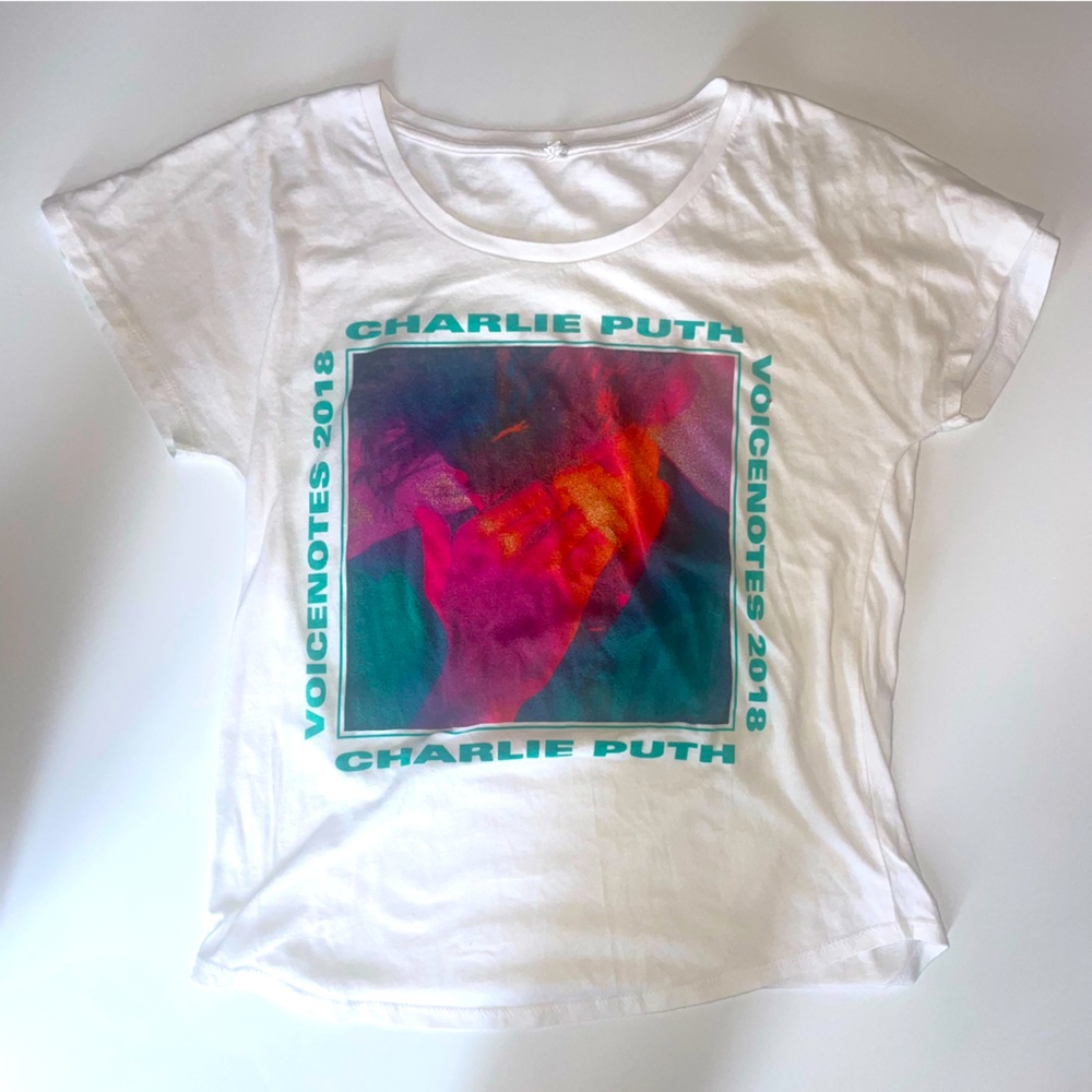Charlie Puth concert t-shirt